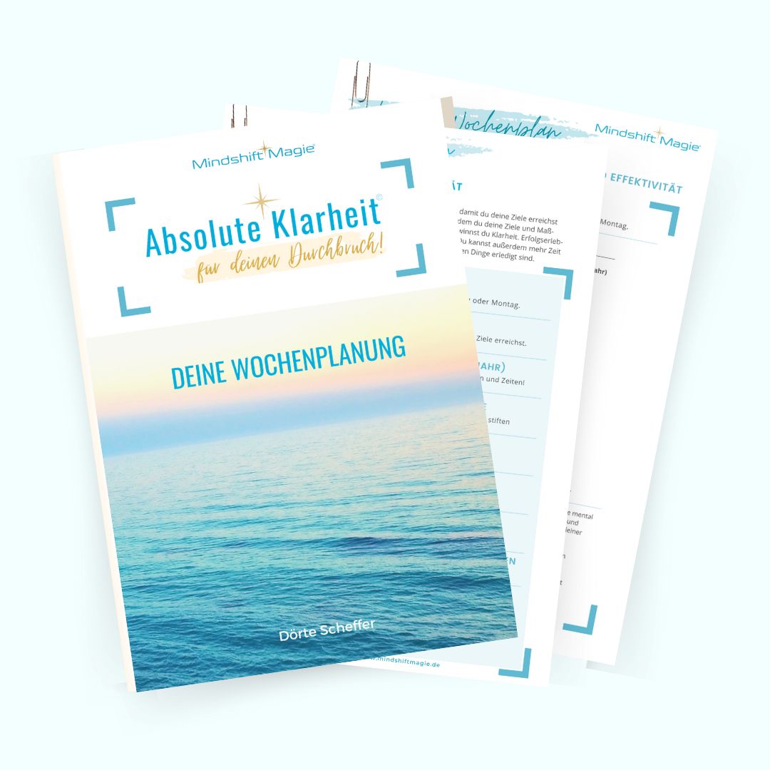 Absolute Klarheit und Wochenplanung Vorlage